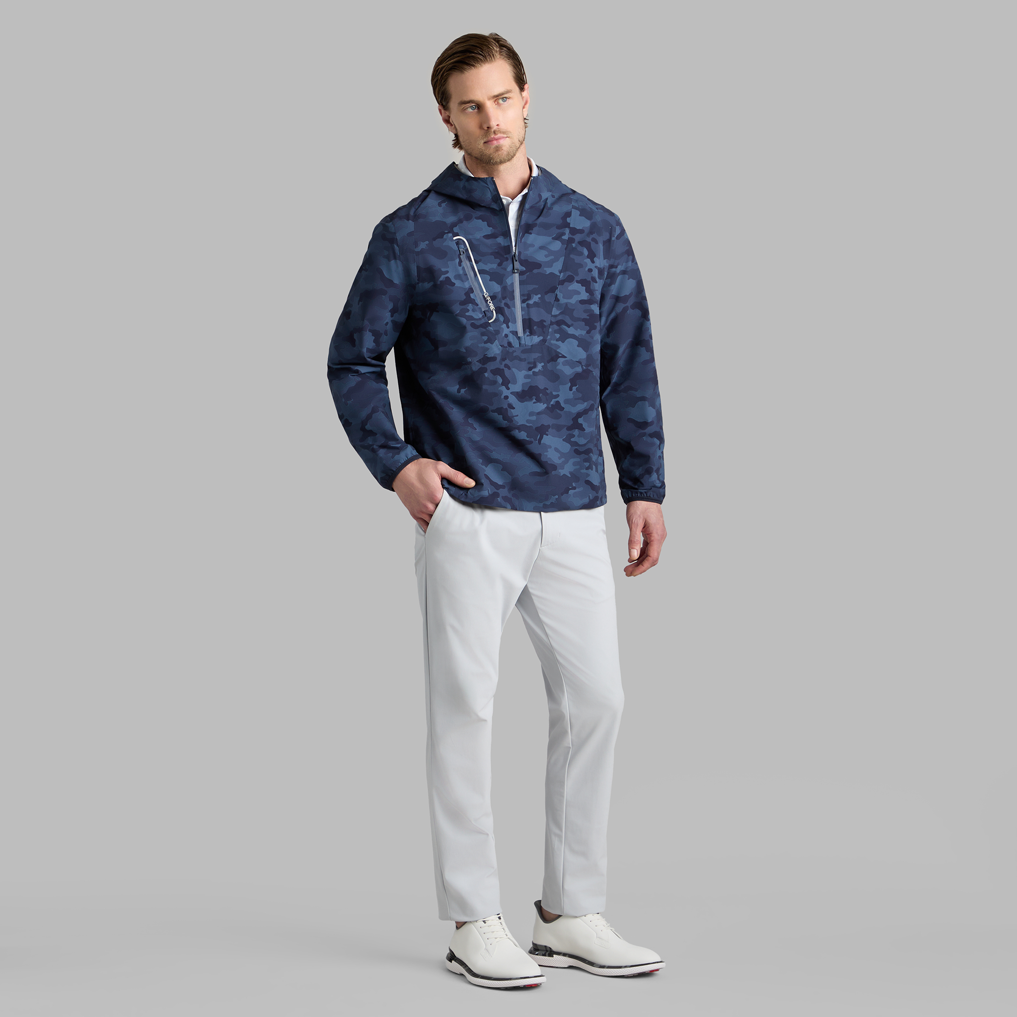 Men Hooded Pullover Hoodie Sweatshirt Jumper Casual Top Jumper Patchwork Classic