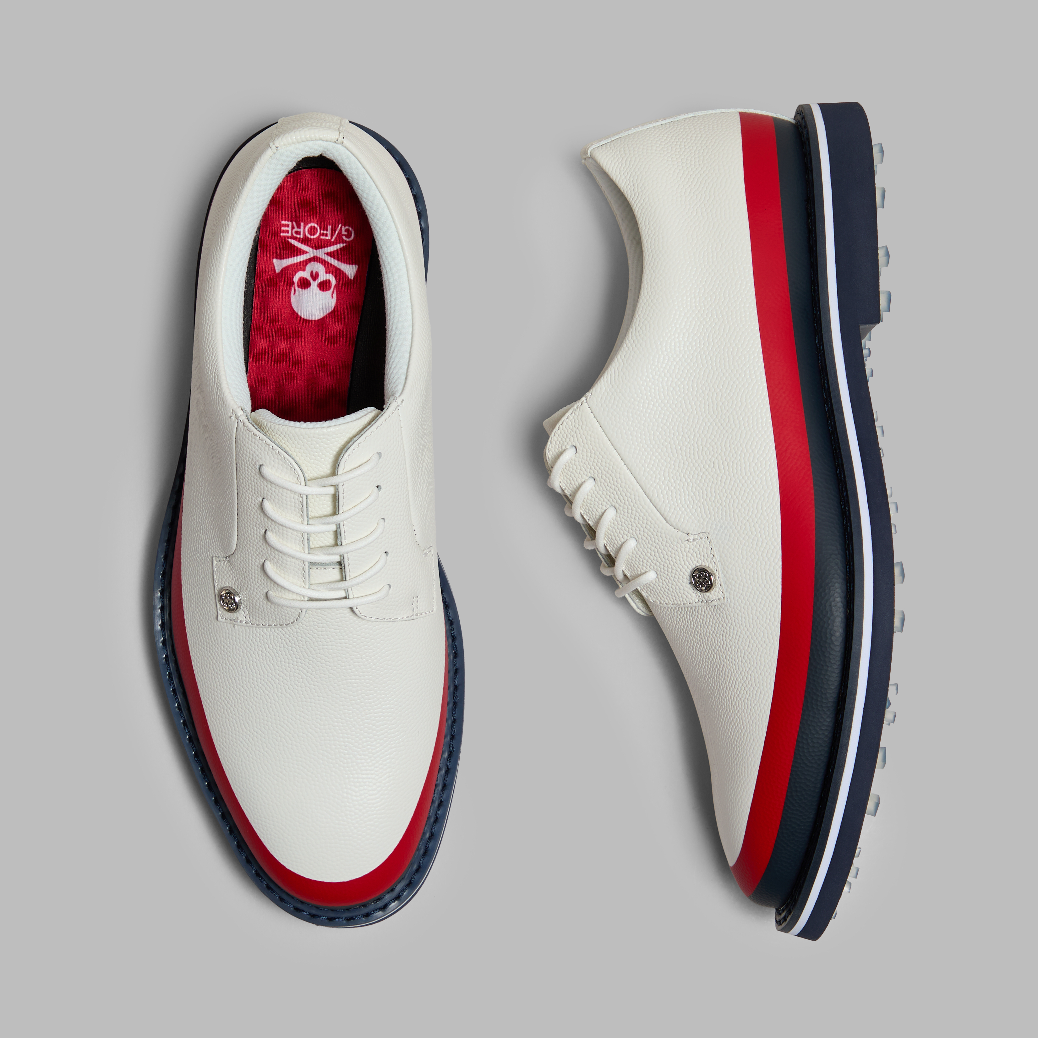 g/fore ジーフォア GALLIVANTER US10 27cm シューズ MEN'S GALLIVANTER TUXEDO STRIPE LEATHER GOLF SHOE | MEN'S GOLF