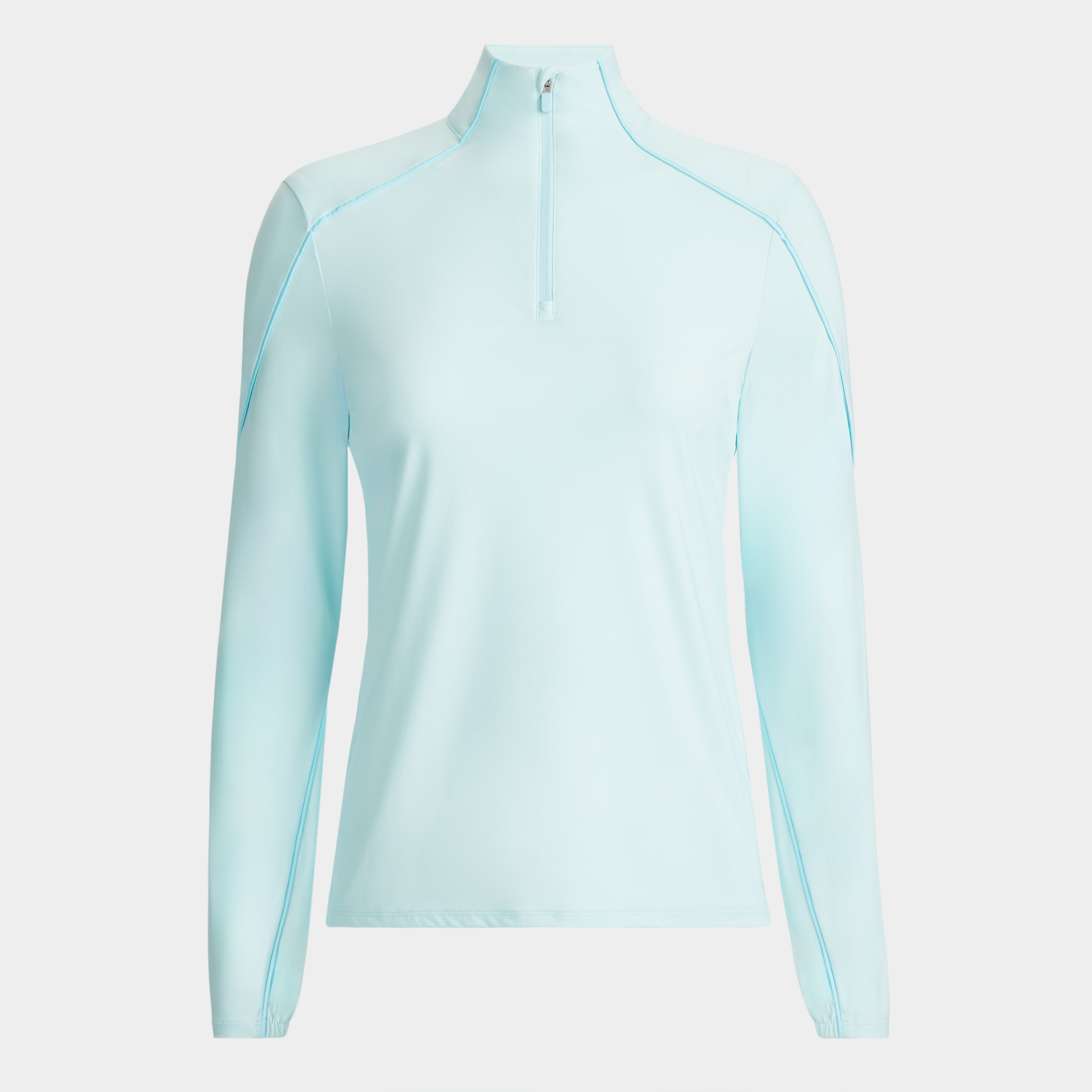 Roped Bridles on Black Quarter Zip Sun Shirt