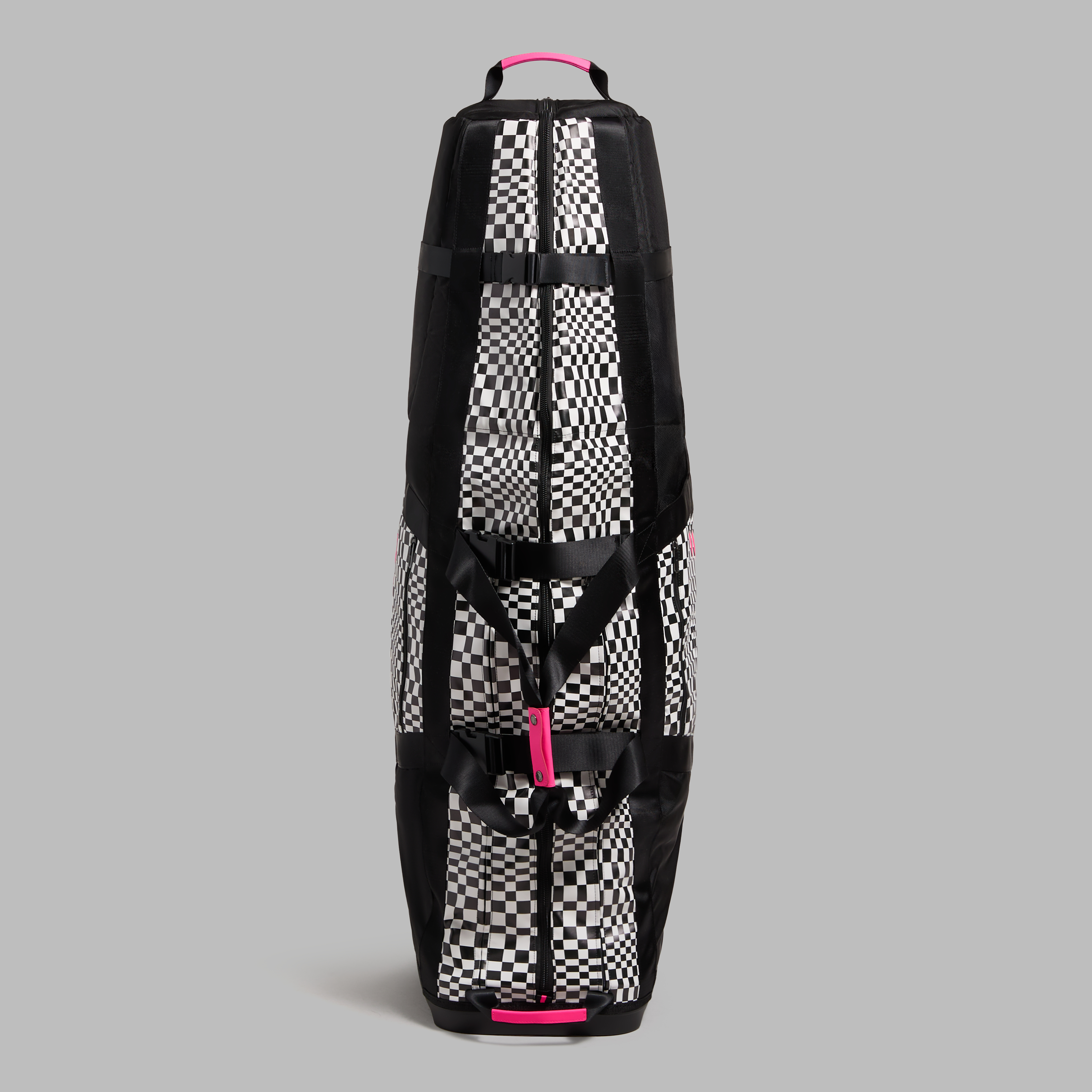 DISTORTED CHECK GOLF BAG TRAVEL CASE | ACCESSORIES FOR MEN AND WOMEN ...
